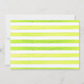 ソフトボールパーティの招待状 招待状 (裏面)