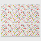 ソフトボールホリデーギフトラッピング紙 ラッピングペーパー (フラット)