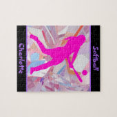 ソフトボールホログラム粉砕 ジグソーパズル (横)