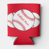 ソフトボールママクーラーボックス 缶クーラー (正面)