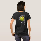ソフトボールママTシャツ Tシャツ (裏面フル)