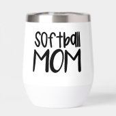 ソフトボールマムワインサイドラインテールゲート (背面)