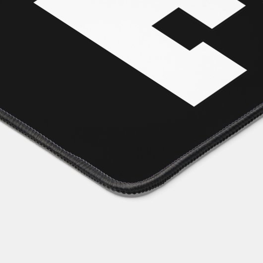 ソフトボールラブファストピッチソフトボール選手またはコーチ デスクマット (コーナー)