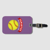 ソフトボール全星 ラゲッジタグ (正面横)