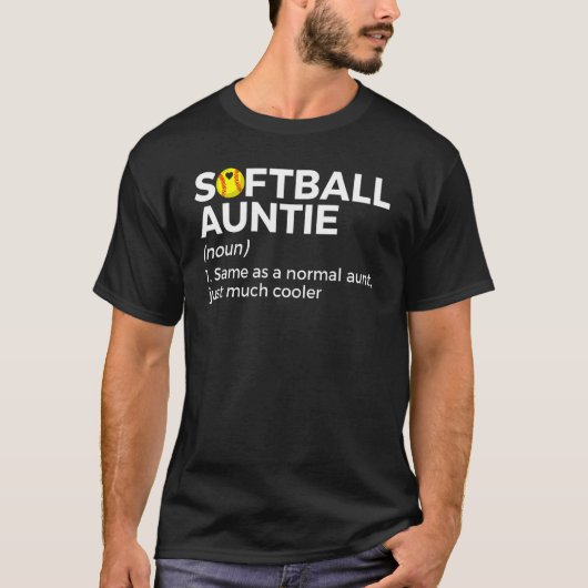 ソフトボール協会の定義 Tシャツ (正面)