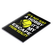 ソフトボール単なる趣味じゃない逃げ道だ ノートブック (左側)