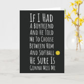 ソフトボール女子カード　プレーヤー　彼女のバット　スポーツ カード (黄色い花)