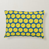 ソフトボール感謝していコーチのプレゼント – 打ち上げ! アクセントクッション (裏面)