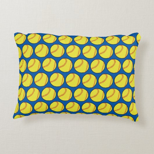 ソフトボール感謝していコーチのプレゼント – 打ち上げ！ アクセントクッション (裏面)