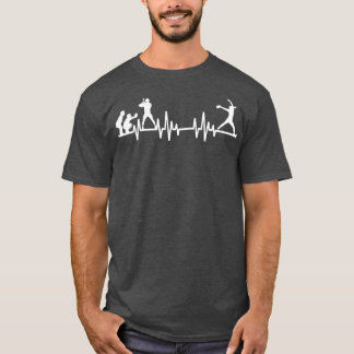 ソフトボール投手ファストピッチソフトボール選手愛EK Tシャツ
