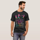 ソフトボール投手捕手塁手野手コーチMam Tシャツ (正面フル)