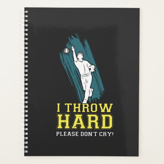 ソフトボール投手 プランナー手帳 (正面)