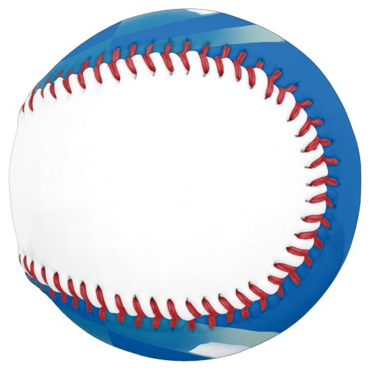 ソフトボール抽象芸術円形デザイン ソフトボール (裏面左)
