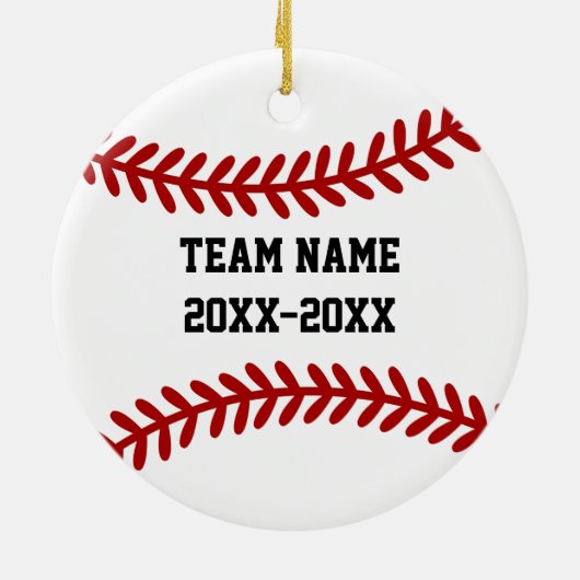 ソフトボール本当に素晴らしいコーチを見つけることが懸命である セラミックオーナメント (裏面)