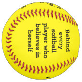 ソフトボール母へのソフトボールギフト ソフトボール (正面左)