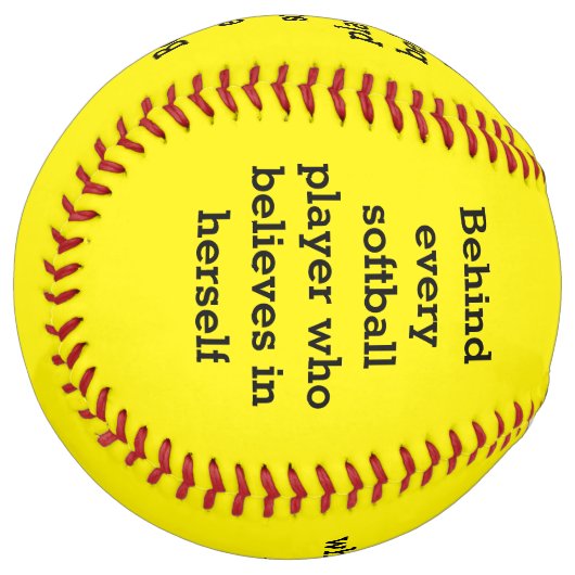 ソフトボール母へのソフトボールギフト ソフトボール (正面左)