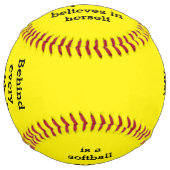 ソフトボール母へのソフトボールギフト ソフトボール (正面)