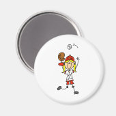 ソフトボール磁石を捕まえる マグネット (正面/裏面)