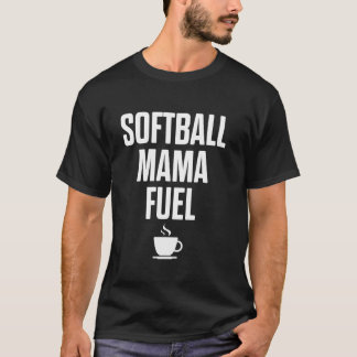 ソフトボール誇りを持ったママ選手 Tシャツ