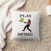 ソフトボール遊選手ソフトボール クッション (ブランケット)