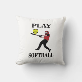 ソフトボール遊選手ソフトボール クッション