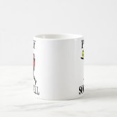 ソフトボール遊選手ソフトボール コーヒーマグカップ (中央)