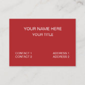 ソフトボール遊選手ソフトボール 名刺 (裏面)