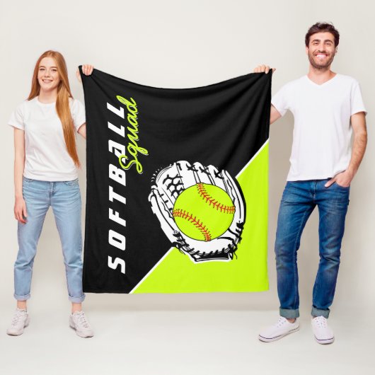 ソフトボール隊 フリースブランケット (インサイチュ)