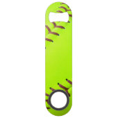 ソフトボール黄色く速いピッチ8U 10Uの栓抜き スピード栓抜き (裏面)