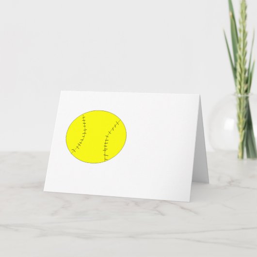 ソフトボール カード (正面)