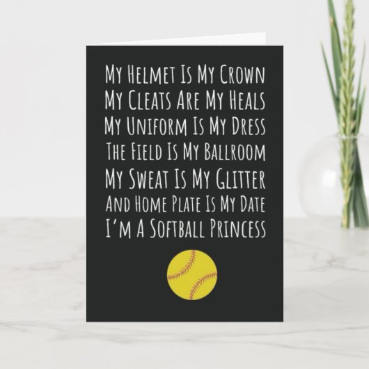 ソフトボール カード スポーツ バッター トレンディ アスレチック キッド (正面)