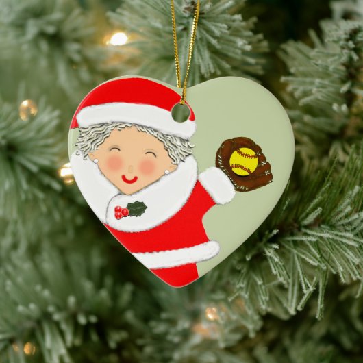 ソフトボール クリスマス オーナメント (ツリー)