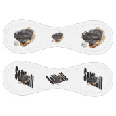 ソフトボール グローブ ロゴとボール, 白いソフトボール (パネル)