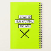 ソフトボール・スクワッド – ヒット&ス走チールの計画 プランナー手帳 (裏面)