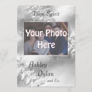 ソフトボール スポーツ 混合家族 フォト ウェディング 招待状