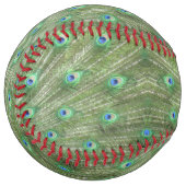 ソフトボール – 孔雀の尾羽 (正面左)