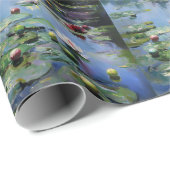 ソフトボール《植物》スイレンラッピング紙 ラッピングペーパー (ロールコーナー)