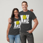 ソフトボール LOVE ギフト Tシャツ (ユニセックス)