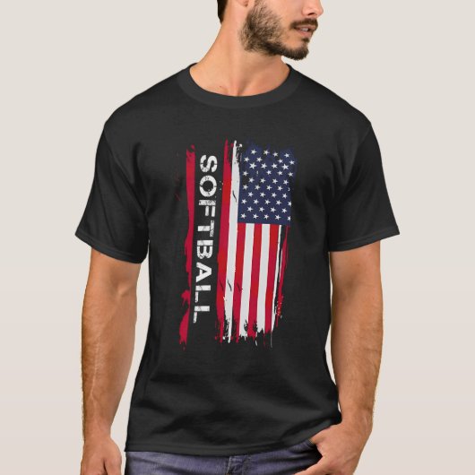 ソフトボール Tシャツ (正面)
