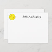 ソフトボールNotecardのカスタマイズ郵便はがき ポストカード (正面/裏面)