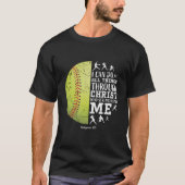 ソフトボール'S N Tシャツ (正面)