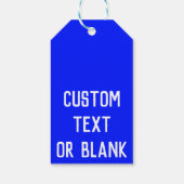 ソフトボ最高のールのコーチエバカスタムル色と文字 ギフトタグ (裏面)