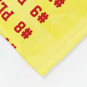 ソフトボ最高のールのコーチギフトパーソナライズされた、ソフトボール フリースブランケット (角)