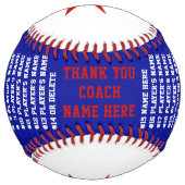 ソフトボ最高のールコーチへの贈り物、色の変更 ソフトボール (裏面)