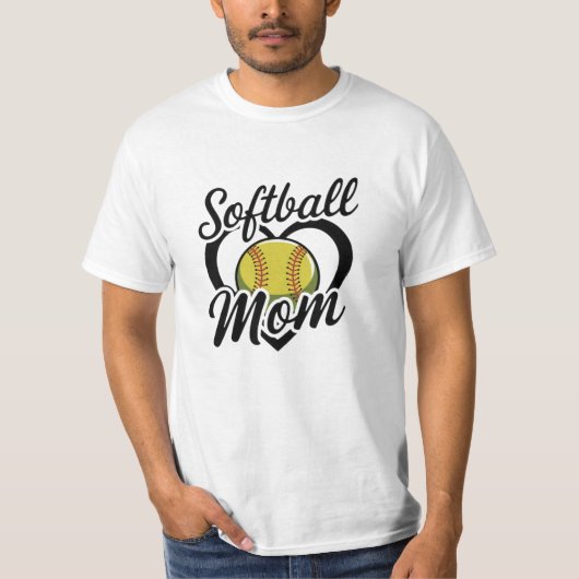 ソフトボ祝ールアートを使ったスポーツ Tシャツ (正面)