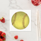 ソフトボ絵を描ールアート スタンダードカクテルナプキン (インサイチュ)