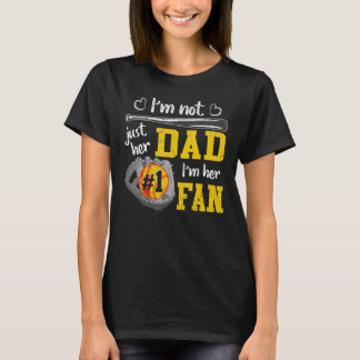 ソフトボ誇りを持ったールパパIは彼女のパパIは彼女1 Tシャツ