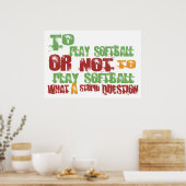 ソフトボ遊ールに ポスター (キッチン)