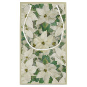 ソフトポ絵を描インセッティアガーデンホリデイ スモールペーパーバッグ (裏面)