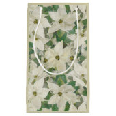 ソフトポ絵を描インセッティアガーデンホリデイ スモールペーパーバッグ (正面)